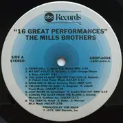 LP - The Mills Brothers - Sixteen Great Performances