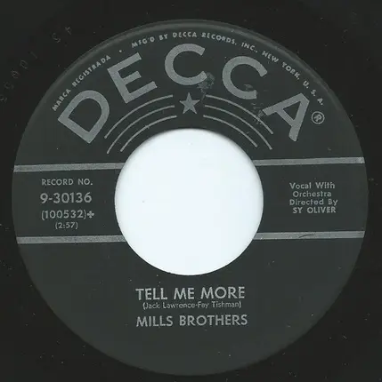 The Mills Brothers - That's All I Need