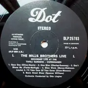 LP - The Mills Brothers - The Mills Brothers Live! Recorded At The Tivoli Gardens Copenhagen