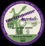 Milt Jackson Quartet - Rose Of The Rio Grande / Vendome