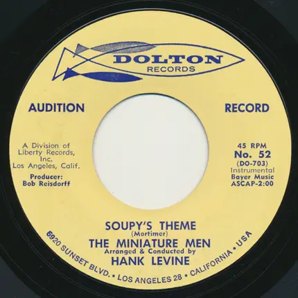 The Miniature Men - Soupy's Theme