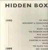 LP-Box - The Mint, Max Goldt, The Black Vial a.o. - Hidden Box - limited lp box