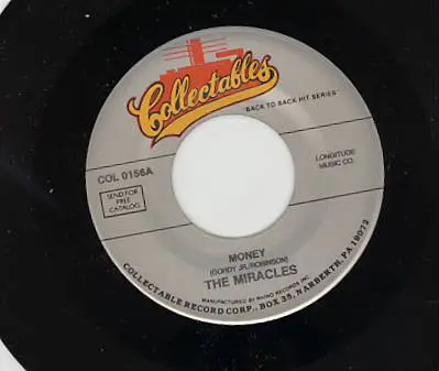 The Miracles - Money / I Cry