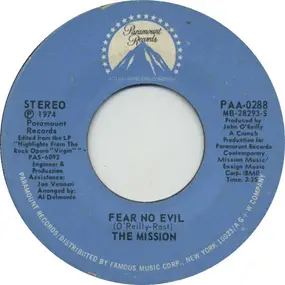 Mission - Theme From 'Virgin' (Ordination Theme) / Fear No Evil