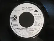 7inch Vinyl Single - The Mission - Got To Know