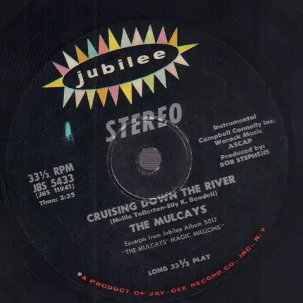 The Mulcays - Cruising Down The River / On Blueberry Hill
