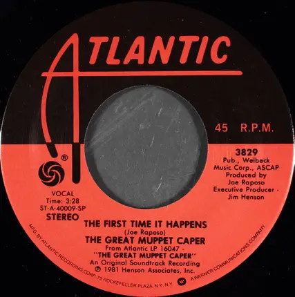 The Muppets - The First Time It Happens / Steppin' Out With A Star