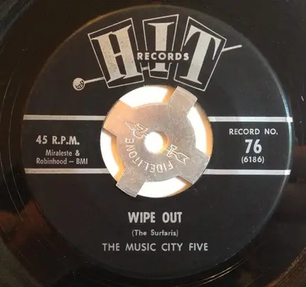 The Music City Five / Katy Richards - Wipe Out / Judy's Turn To Cry