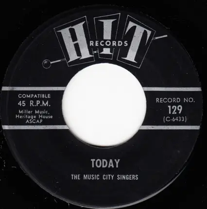 The Music City Singers - Today / Beans In My Ears