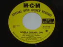 7inch Vinyl Single - The Music City Sounds - Gotta Travel On / My Happiness