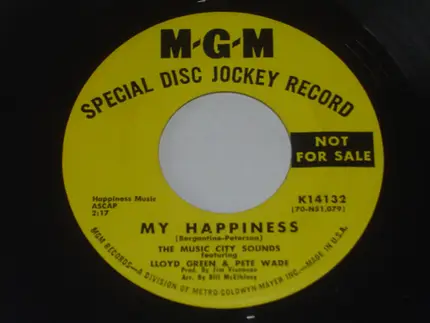 The Music City Sounds - Gotta Travel On / My Happiness