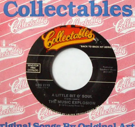 The Music Explosion / The Barbarians - A Little Bit O' Soul / Are You A Boy Or Are You A Girl