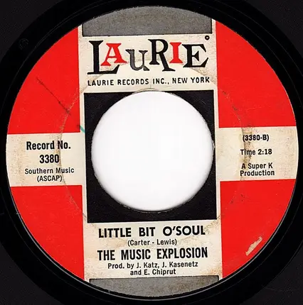 The Music Explosion - I See The Light / Little Bit O'Soul