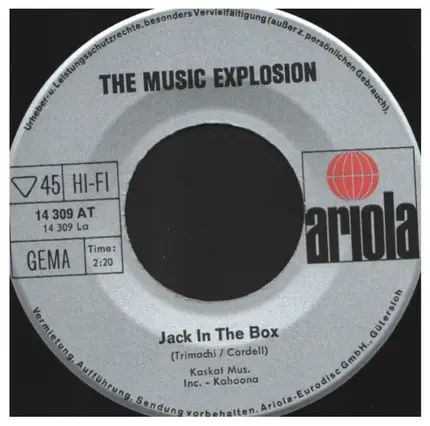 The Music Explosion - Jack In The Box