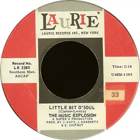 Music Explosion - Little Bit O'Soul / I See The Light