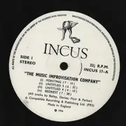 LP - The Music Improvisation Company - 1968-1971 - 1st Uk Press w/ rim text over the top half.