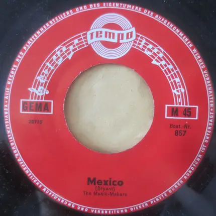 The Music Makers - Mexico / Zwei Gitarren Am Meer