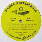 LP - The Musical Units Of Zenobia Shrine - Sounds Of Ceremonials