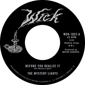 The Mystery Lights - Before You Realise It / Cerebral Crack