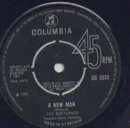 The Nocturnes - A New Man / Suddenly Free