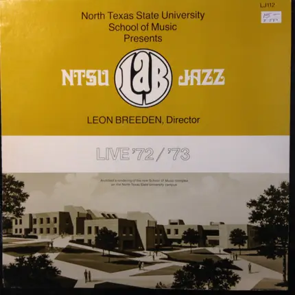 The North Texas State University Lab Band , Leon Breeden - Live '72 / '73