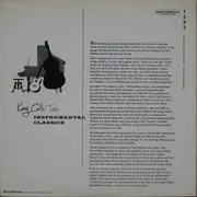 LP - The Nat King Cole Trio - Instrumental Classics - Mono