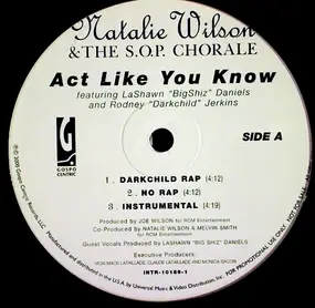 The Natalie Wilson & S.O.P. Chorale - Act Like You Know