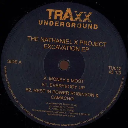 The Nathaniel X Project - Excavation EP