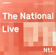 CD - The National - Live - Cardboard Sleeve