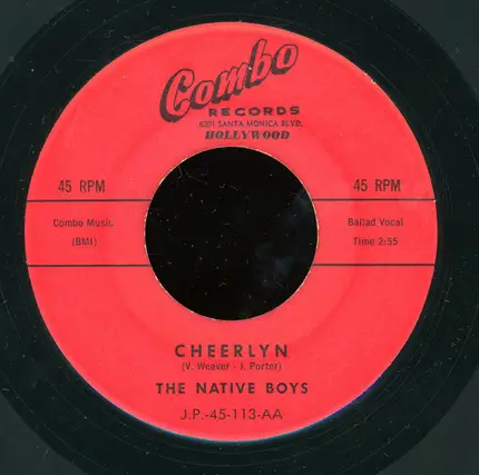 The Native Boys - Strange Love / Cheerlyn