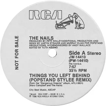 The Nails - Things You Left Behind