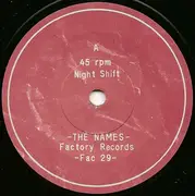 7inch Vinyl Single - The Names - Night Shift