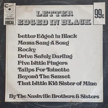 The Nashville Brothers And Sisters - Letter Edged In Black