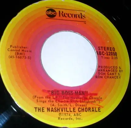 The Nashville Chorale - Nice N' Easy