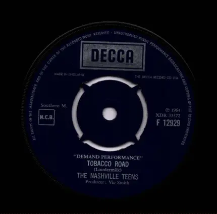 The Nashville Teens - Tobacco Road