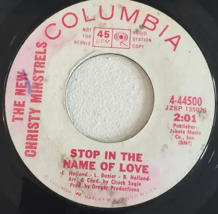 The New Christy Minstrels - Where Did Our Love Go