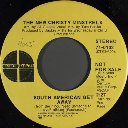 The New Christy Minstrels - You Need Someone to Love