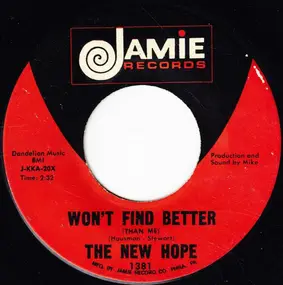 New Hope - Won't Find Better (Than Me) / They Call It Love