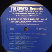LP - The New Lost City Ramblers - Vol. 4 - Yellow jacket