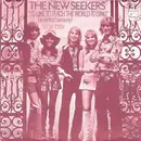 7inch Vinyl Single - The New Seekers - I'd Like To Teach The World To Sing - Injection Moulded Labels