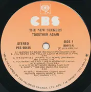 LP - The New Seekers - Together Again