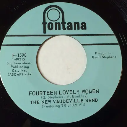 The New Vaudeville Band - Green Street Green / Fourteen Lovely Women