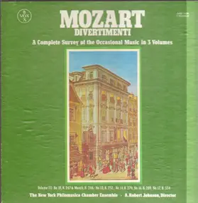 A. Robert Johnson - Mozart Divertimenti Vol. III