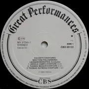 LP - The New York Philharmonic Orchestra - Leonard Bernstein - William Tell And Other Favorite Overtures