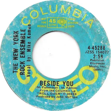 The New York Rock Ensemble - Beside You