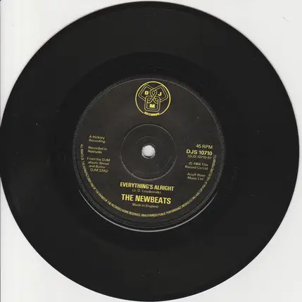 The Newbeats - Bread And Butter / Everything's Alright