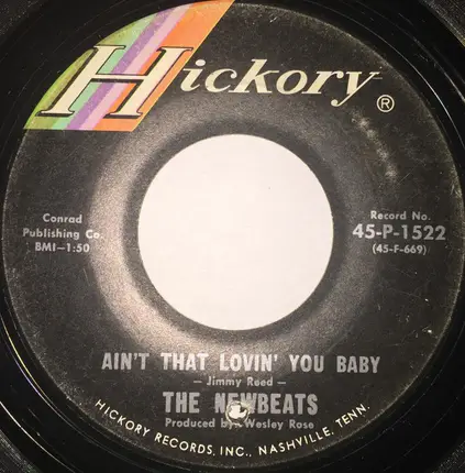 The Newbeats - The Girls And The Boys / Ain't That Lovin' You Baby