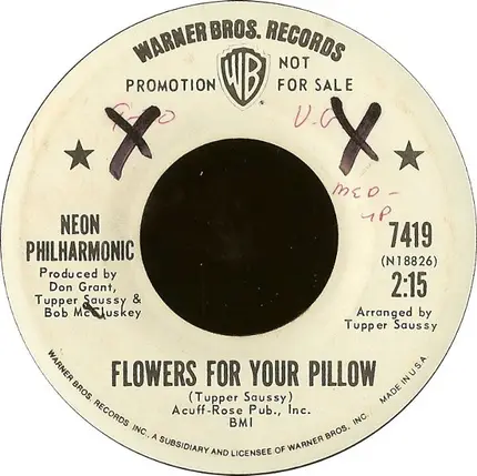 The Neon Philharmonic - Flowers For Your Pillow