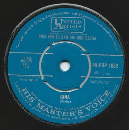 The Nick Perito Orchestra - Jessica