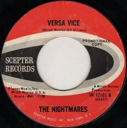 The Nightmares - I Hate Getting Up In The Morning / Versa Vice